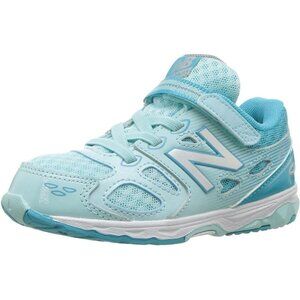 New Balance 680 V3 Girls Size 4 Toddler Blue Running Shoes Walking Sneakers NEW